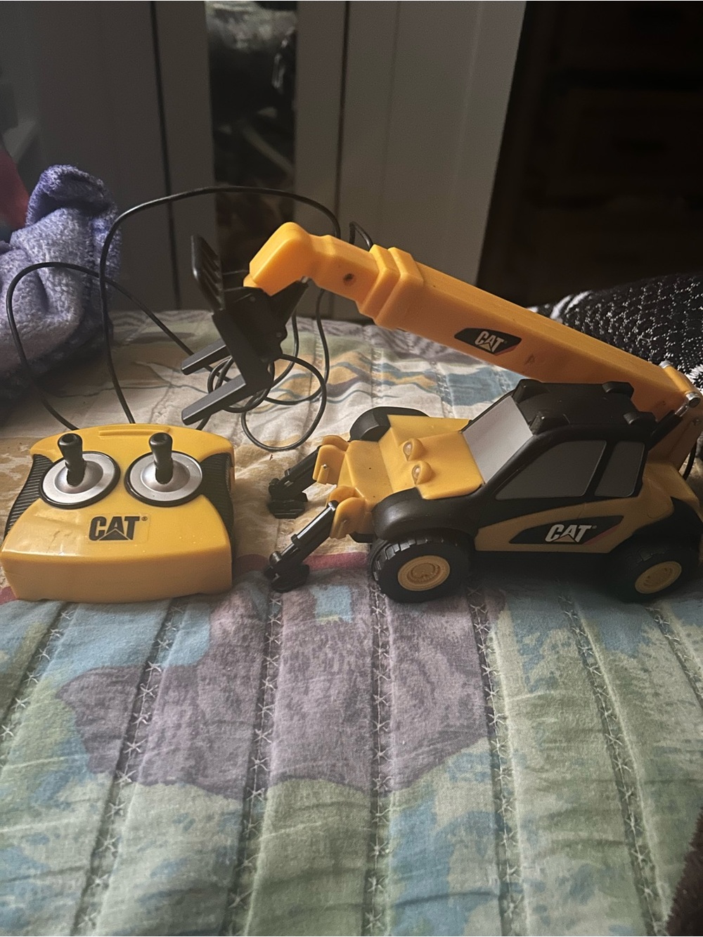 Vintage Remote Control (CAT) Excavator truck